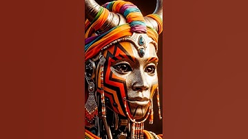 🤖🔥 When Robots dance with the Maasai #shorts #ai #robotics #aiart