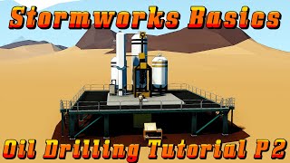 Stormworks: Oil Drilling Series P2 Pumping, Fractioning  #tutorial #stormworks #gaming #gamingvideos