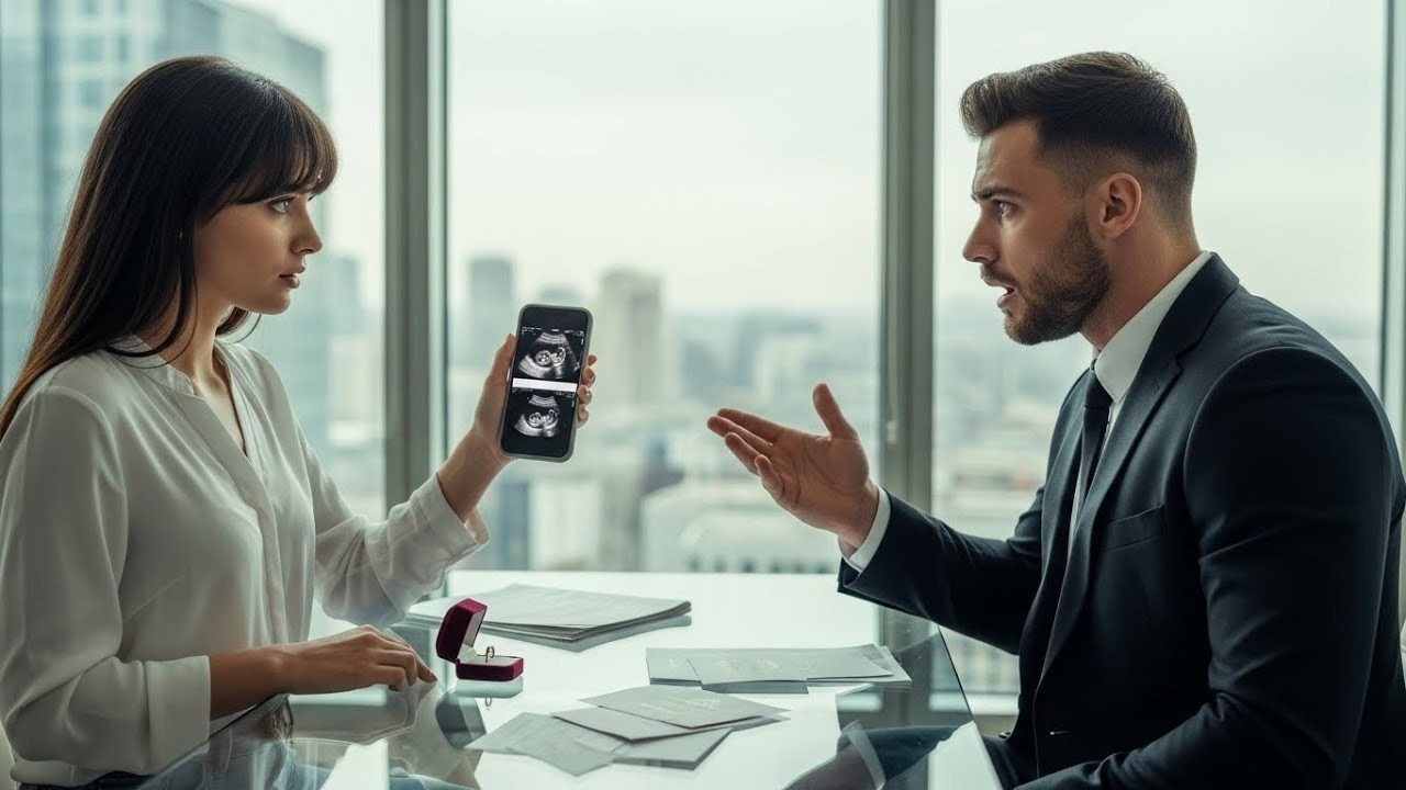 Poor Girl Sent the Ultrasound to Her Billionaire Boss by Mistake — His Wedding Stopped Immediatel