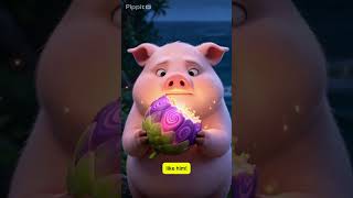 I Ate a Mysterious Fruit… Now I’m a Rubber Pig! 😱🔥#shorts