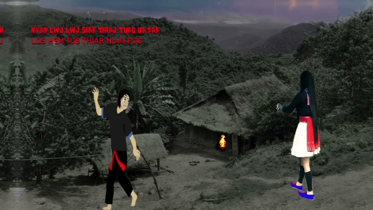 dab neeg Nyab Lwj Lwj Siab Tuag Ua Dab Los Hem Niam Pog Thiab Tus Txiv Txau Ntshai
