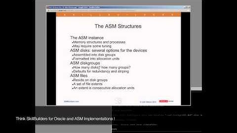 Oracle Performance Tuning - The ASM Structures ( Architecture Part 2 )