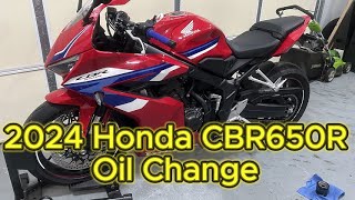 20242025 Honda Cbr650R E-Clutch Oil Change Made Easy