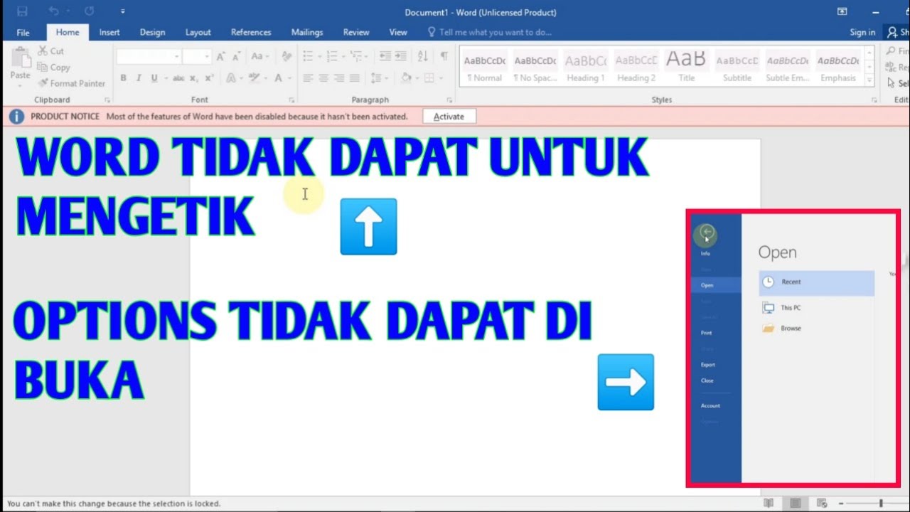 Tutorial Kenapa Tabel Di Word Tidak Bisa Diedit Beserta Gambar Images