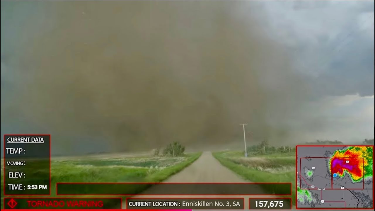Insane Saskatchewan Tornado Intercept - Live As It Happened - YouTube
