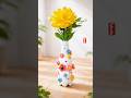 Diy Plastic Bottle Flower Vase _ #short2026 #Diy #craft #ideas #flower #pot #youtube #short #penting