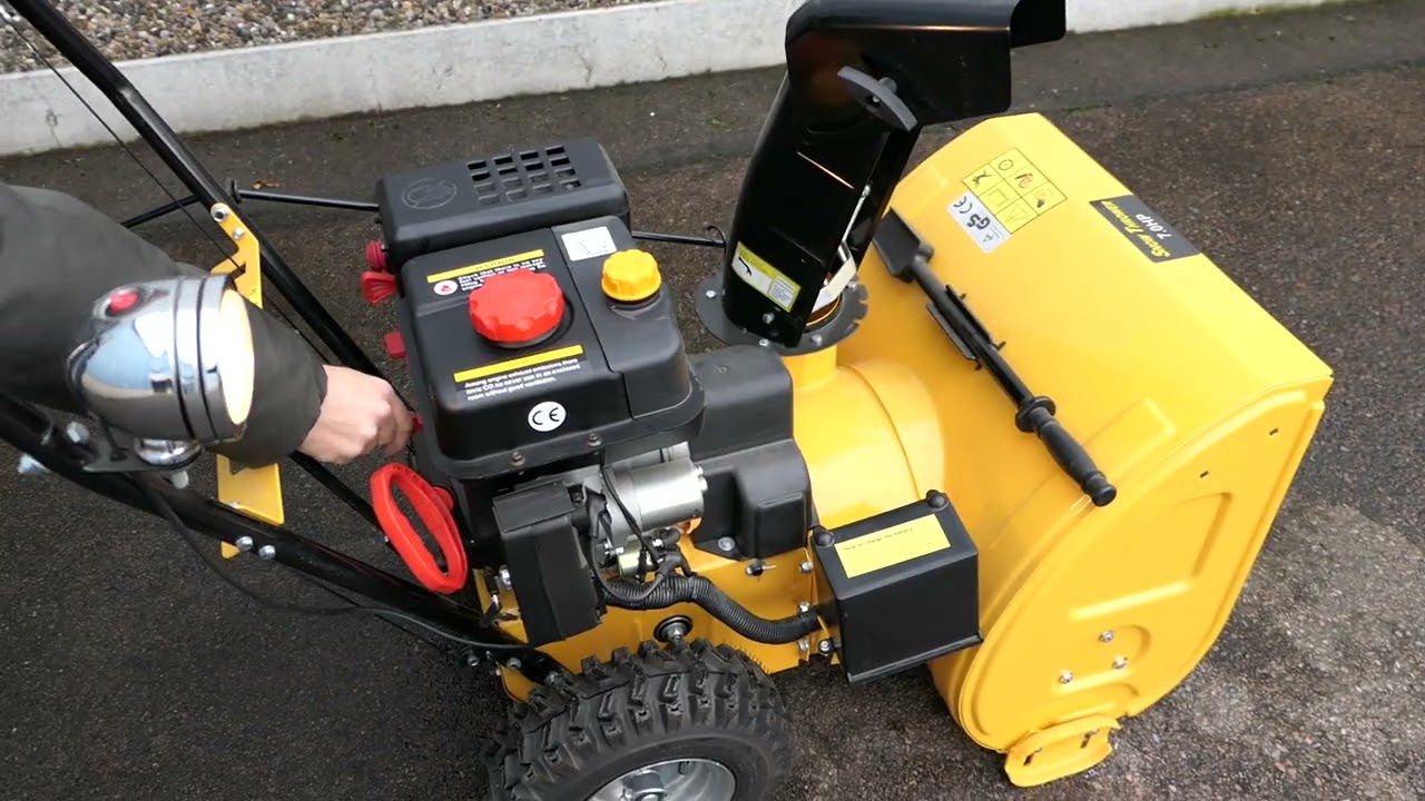 Snöslunga Loncin 212cc - 7hp med elstart