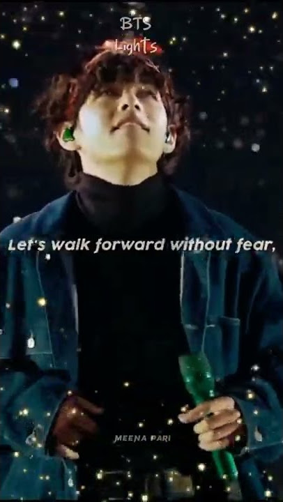 Lights Bts what's app status full screen with lyrics #shorts#trending #bts#btssongstatus