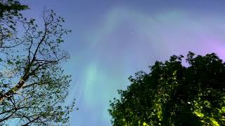 Time-lapse Of The Northern Lights in Racine Wi 5-11-2024