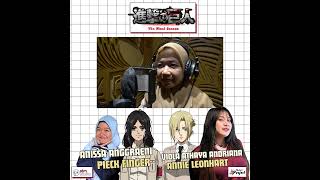 Behind the Scene ANISSA ANGGRAENI/VIOLA ATHAYA - Pieck Finger/Annie Leonhart (ATTACK ON TITAN)