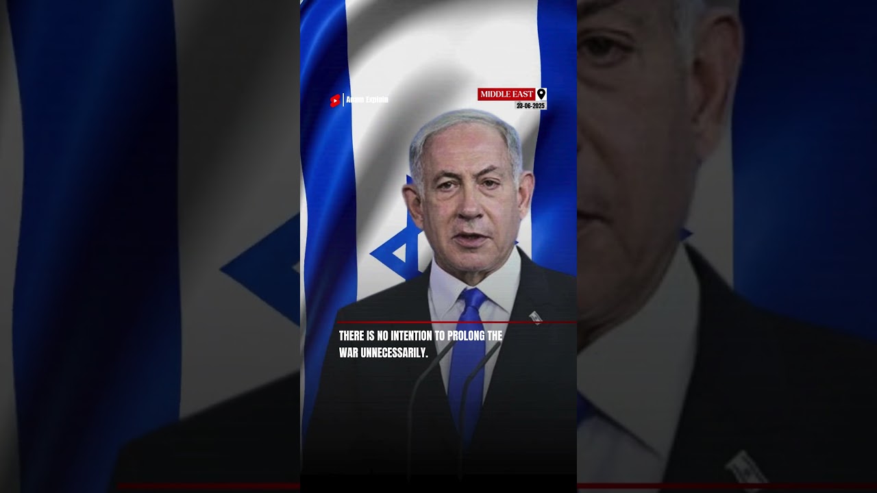 Netanyahu: Israel Nearing Victory in Iran War | No Plan to Extend Conflict 🇮🇱🇮🇷