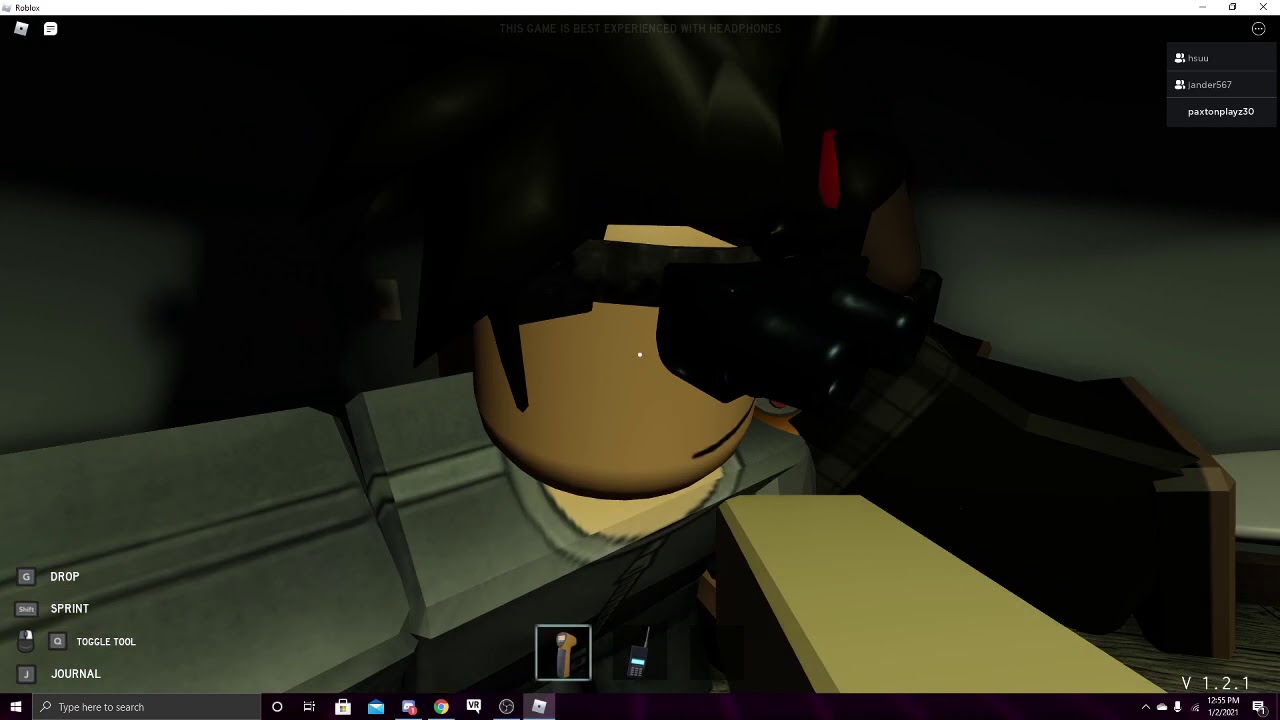 Playing Roblox spectre! with my friends hsuu and jander