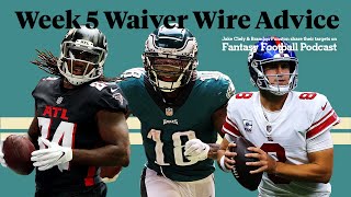 Week 5 Fantasy Football Waiver Wire Advice | The Athletic