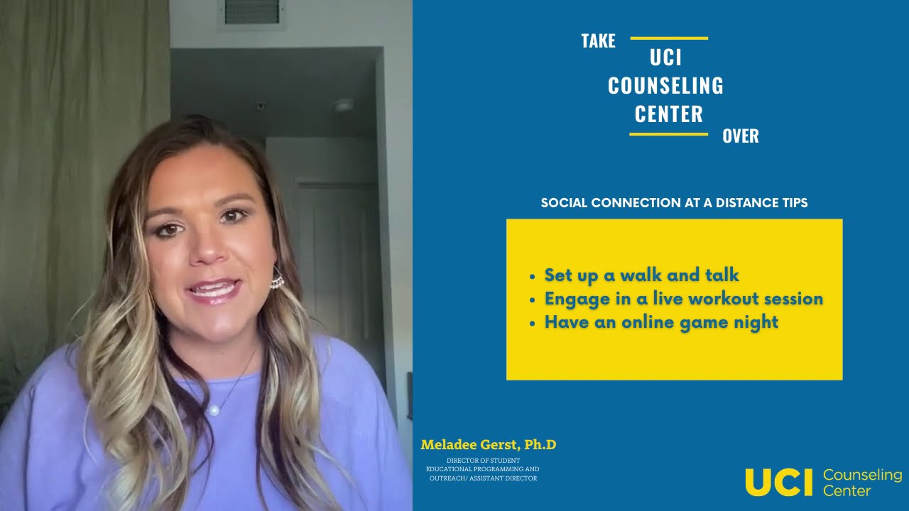 Social Connection at a Distance Tips