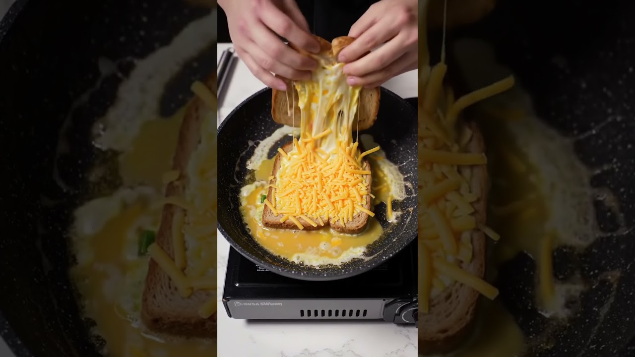 The Viral 1-Pan Egg Sandwich Hack