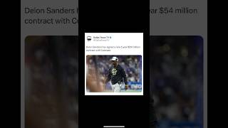 Deion Sanders Got Paid 🔥🔥🔥 50 million 😱