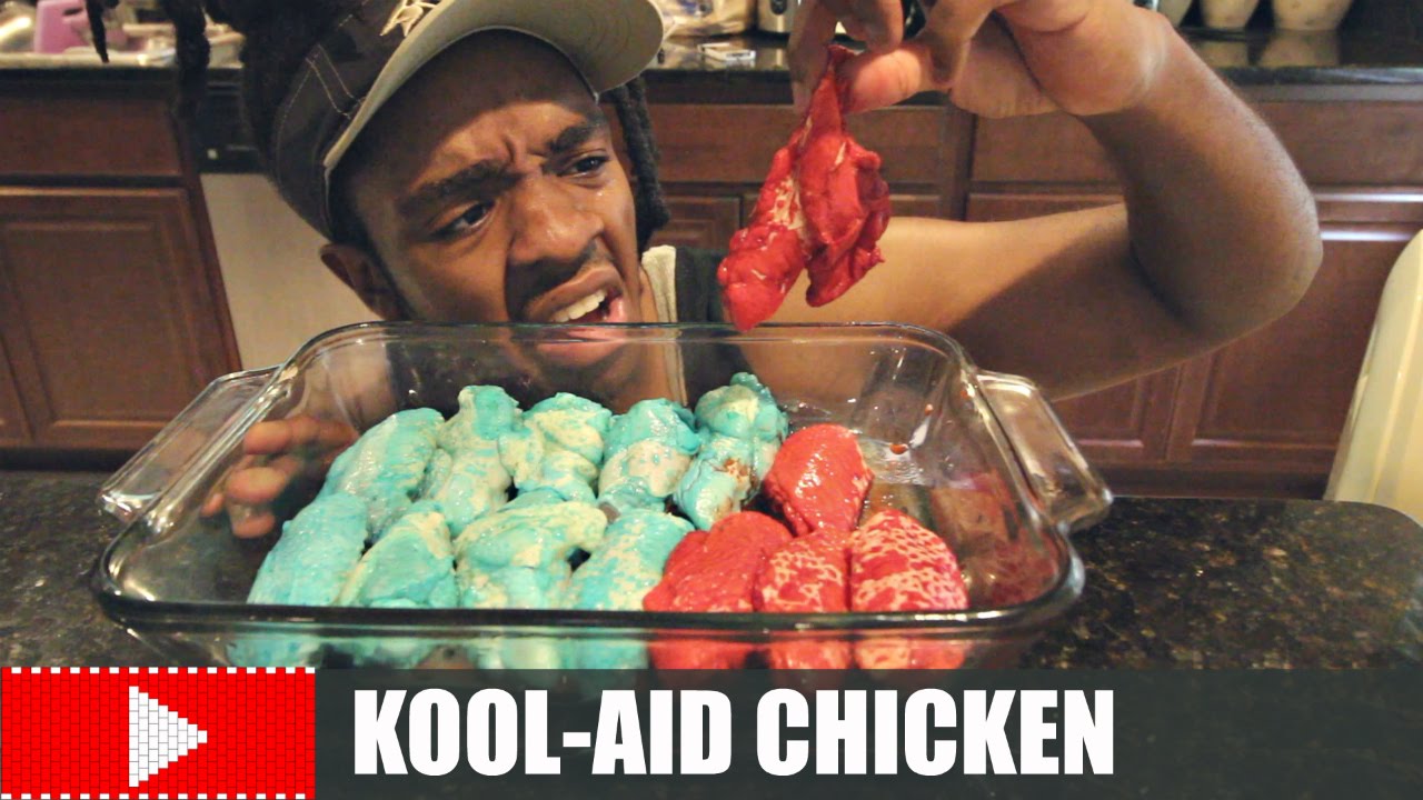 KOOLAID CHICKEN TASTE TEST!! YouTube