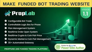PropLab Website Source Code || Make Profund Funded Trading Plateform Website With Proplab