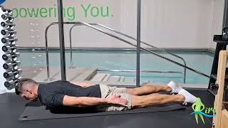 Floor. Prone Active Extension. Build a strong low back.