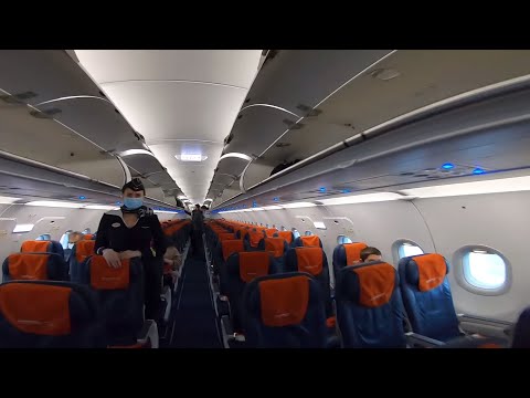 Airbus A320 а/к Аэрофлот | Рейс Москва - Махачкала