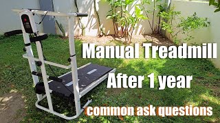 Manual Treadmill after 1 year common ask question screenshot 3