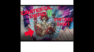 grateful dead Vintage Grail T Shirt Found In Goodwill . WOW!!!! LOOK!!!