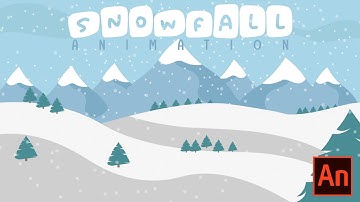 Adobe Animate Tutorial - Snow Animation