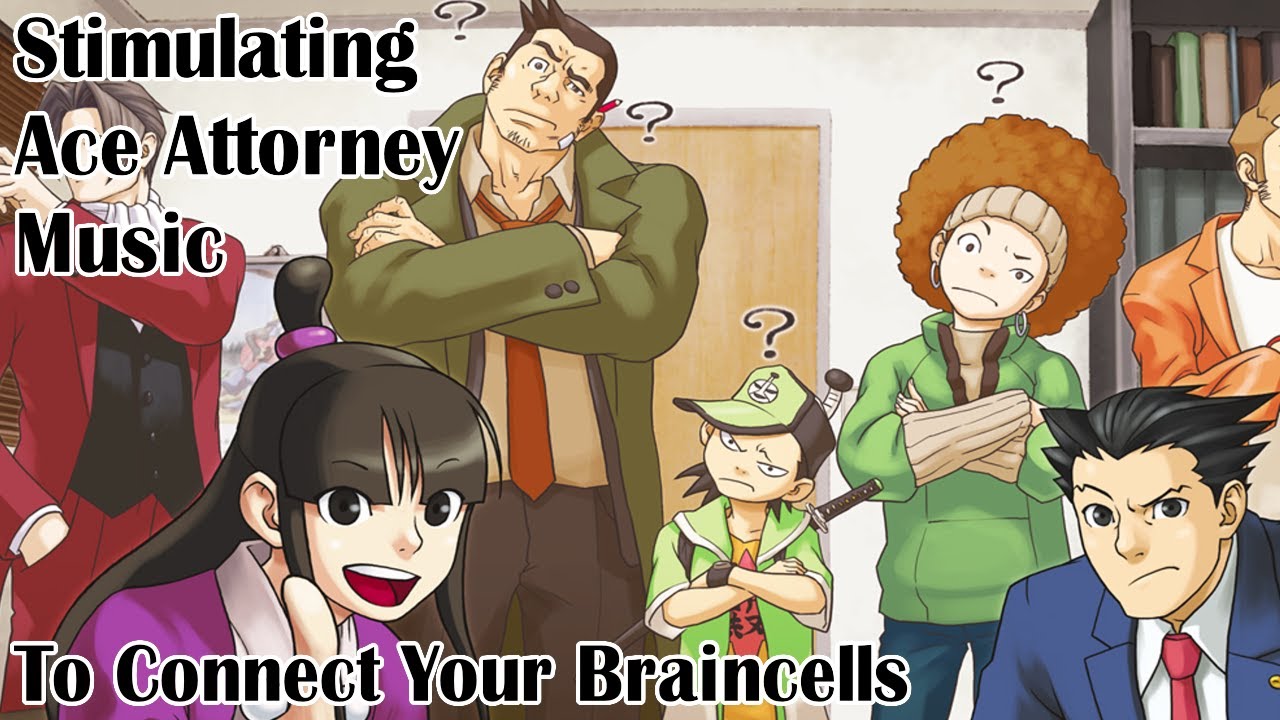Stimulating Ace Attorney music to connect your braincells