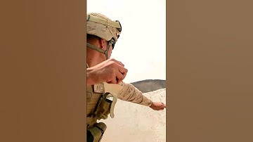 The Surprising Way US Marines Throw Live Grenades During a Live Fire Training Exercise