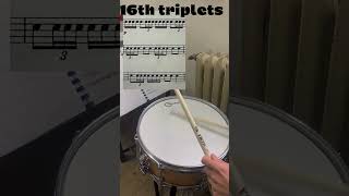 16th Triplets + 16th Note Rhythm Practice for Beginners