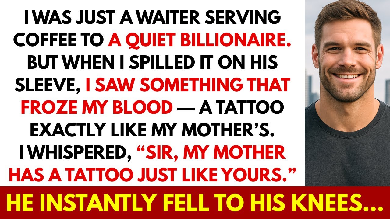"Sir, My Mother Has a Tattoo Just Like Yours," I Said To The Billionaire — Then He Knelt Before Me
