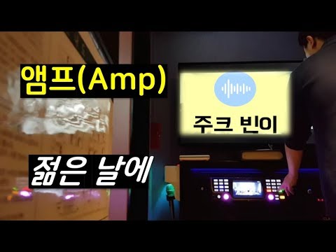 [노래방 라이브]앰프(Amp)-젊은 날에[일반인]