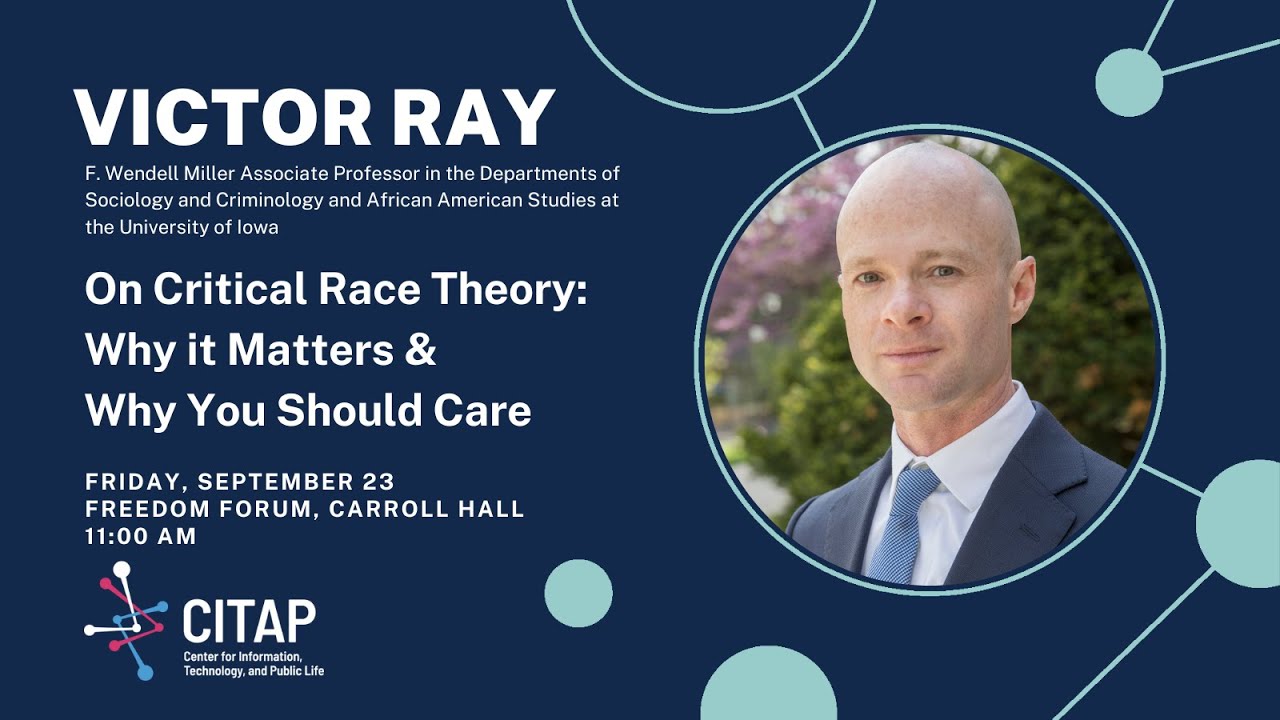 Citap fall speaker series presents victor ray youtube