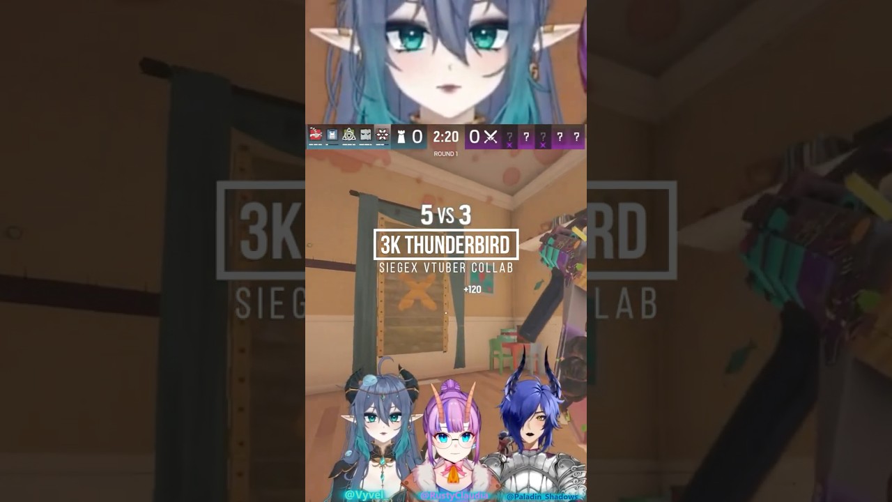 3K Thunderbird, Ft. pretty ladies. | #Vyvel_ #VTuber Game Featured: #RainbowSixSiegeX #R6 #SiegeX