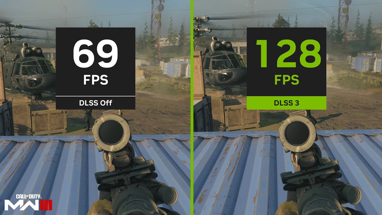 Call of Duty: Modern Warfare III  4K NVIDIA DLSS 3 Comparison 