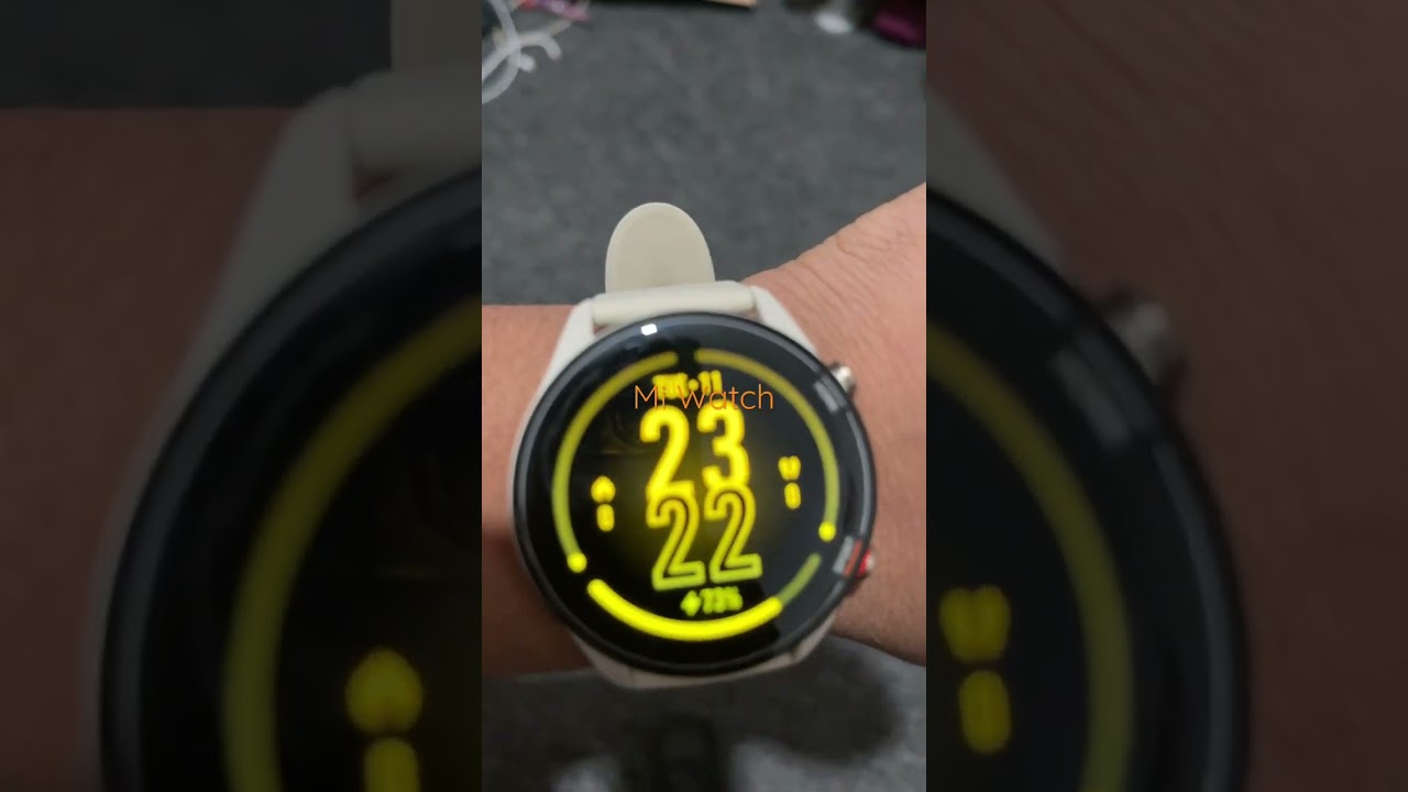 Xiaomi Mi Watch SmartWatch on wrist 😍