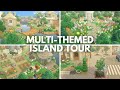 This multithemed island is stunning  animal crossing new horizons island tour