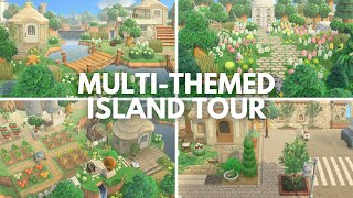 This MultiThemed Island is STUNNING | Animal Crossing New Horizons Island Tour