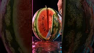 This Watermelon ASMR Feels Like Art 🍉✨🔪 #shorts