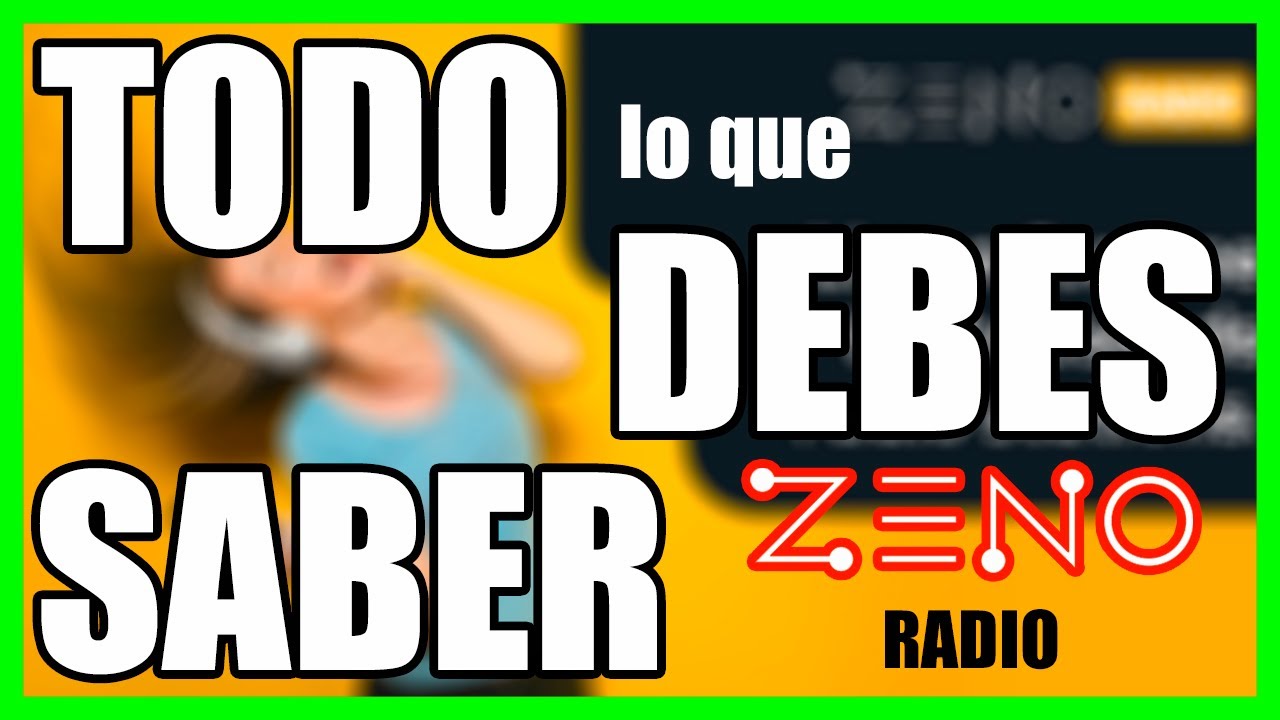 Como 🔴TENER UNA RADIO GRATIS🔴 por INTERNET // 👉CREA TODAS las 👉RADIOS que QUIERAS en ZENO RADIO👈