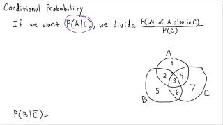 Statistics - Complements and Conditional Probability