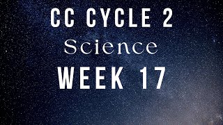 CC Cycle 2, Week 17 Science Song & hand motions, Newton’s Second Law of Motion