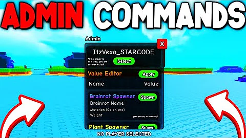 How To GET ADMIN COMMANDS in Plants Vs Brainrots! Roblox