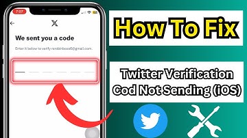 How To Fix Twitter Gmail Verification Cod Not Sending (iOS)#twitter