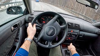2002 Audi A3 8L [1.6 I 101HP] | POV Test Drive #1052 Joe Black
