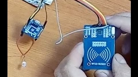 Читатель RFID и ESP8266