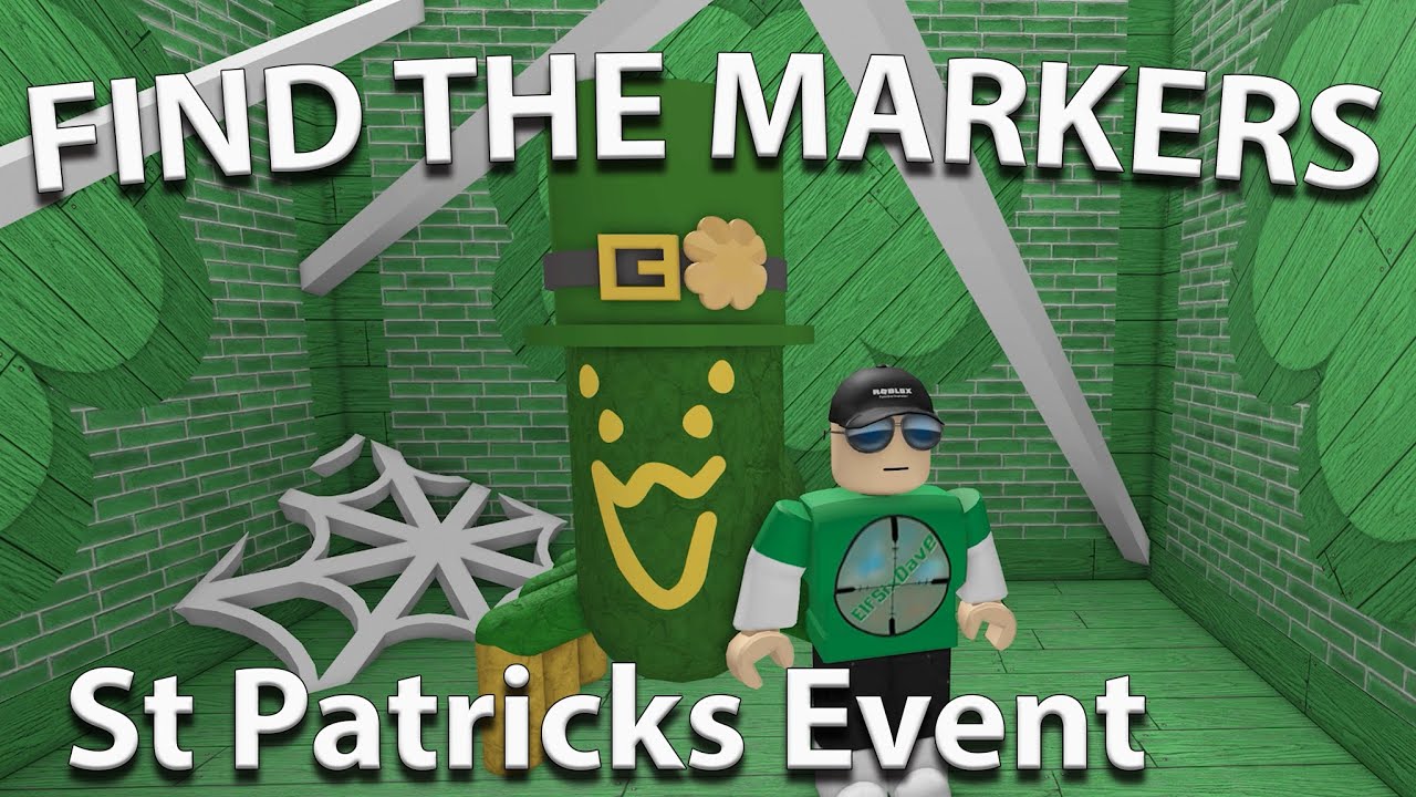 St Patricks Event in FIND THE MARKERS Roblox - YouTube
