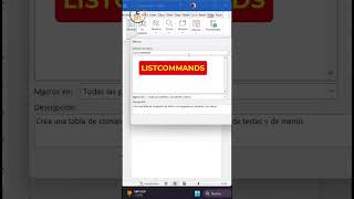ATAJOS de Word de forma rápida. #Word #Excel #tutorial