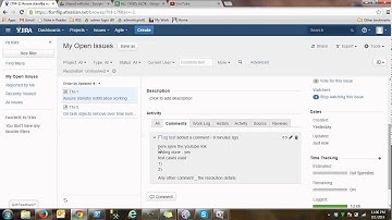 Demo video for using JIRA