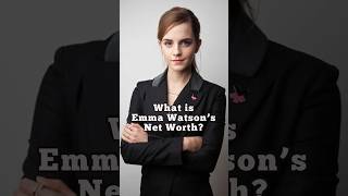 Emma Watson’s Net Worth? | Red Carpet Rundown | #harrypotter #hermionegranger #emmawatson #shorts
